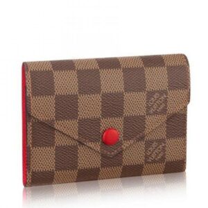 Replica Louis Vuitton Victorine Wallet Damier Ebene N41659 BLV937