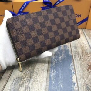 Replica Louis Vuitton Zippy Organiser Wallet Damier Ebene N60003 BLV934 2