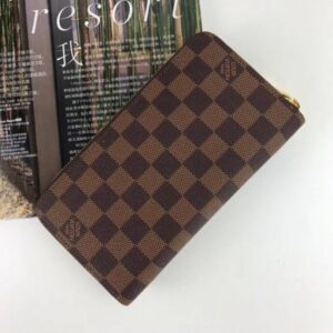 Replica Louis Vuitton Zippy Wallet Damier Ebene Canvas N60046 BLV943 2