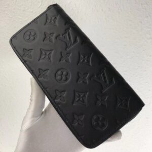 Replica Louis Vuitton Zippy Wallet Vertical Monogram Shadow M62902 BLV1116 2