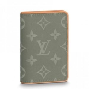 Replica Louis Vuitton Pocket Organizer Monogram Titanium M63233 BLV1117