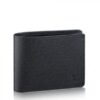 Replica Louis Vuitton Multiple Wallet Taiga Leather M30563 BLV1082