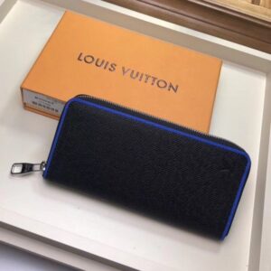 Replica Louis Vuitton Zippy Wallet Vertical Taiga Leather M30569 BLV1081 2