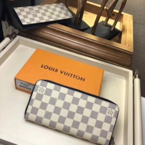 Replica Louis Vuitton Zippy Wallet Vertical Damier Coastline N62632 BLV1018 2