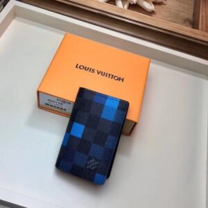 Replica Louis Vuitton Pocket Organiser Damier Graphite Pixel N60158 BLV1031 2