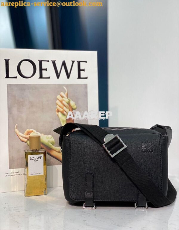 Replica Loewe Military Messenger Xs Bag 66046 Black