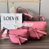 Replica Loewe Mini Hammock Hobo bag in classic calfskin A538G13 Clay G 2