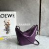 Replica Loewe Mini Hammock Hobo bag in classic calfskin A538G13 Dark K