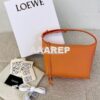 Replica Loewe Small Cubi bag in nappa calfskin Rosemary A906K75 2