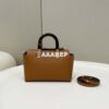 Replica Fendi 8BS067 By The Way Mini Small Boston bag in mint Grass Green leather 2