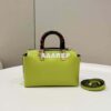 Replica Fendi 8BS067 By The Way Mini Small Boston bag in mint Brown leather