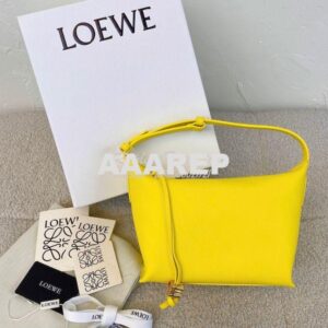 Replica Loewe Small Cubi bag in nappa calfskin Yellow A906K75