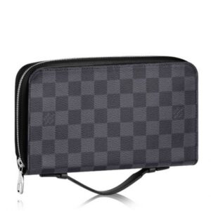 Replica Louis Vuitton Zippy XL Wallet Damier Graphite N41503 BLV1027