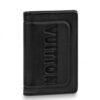 Replica Louis Vuitton Multiple Wallet Dark Infinity Leather M63235 BLV1045