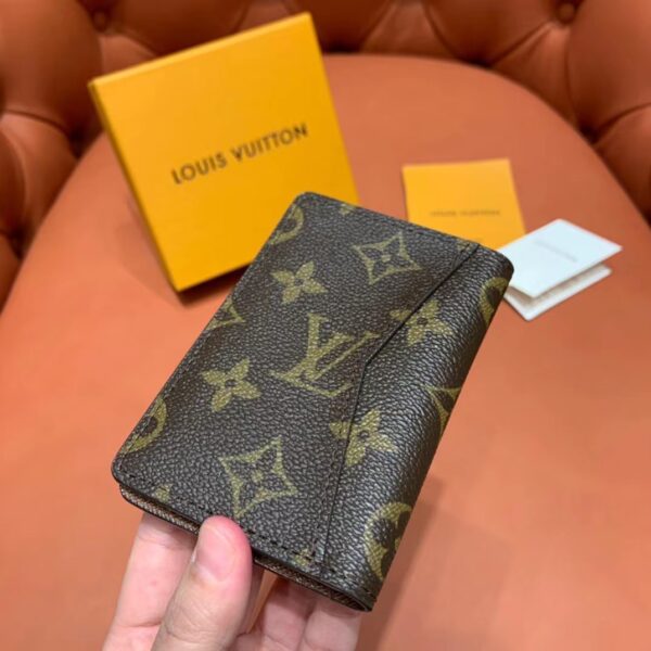 Replica Louis Vuitton POCKET ORGANIZER WALLET LV Monogram M60502 3