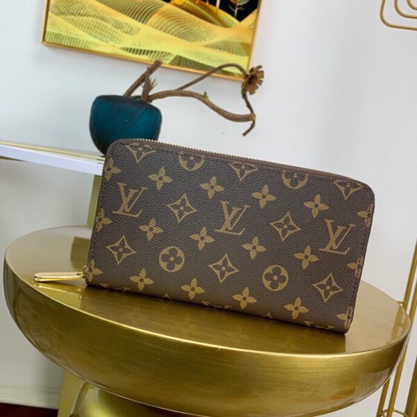 Replica Louis Vuitton ZIPPY ORGANIZER WALLET LV Monogram M62581 4