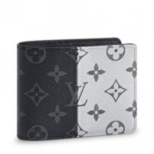 Replica Louis Vuitton Multiple Wallet Eclipse Silver M63025 BLV1107