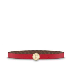 Replica Louis Vuitton M0055U LV Circle 25mm Reversible Belt 2