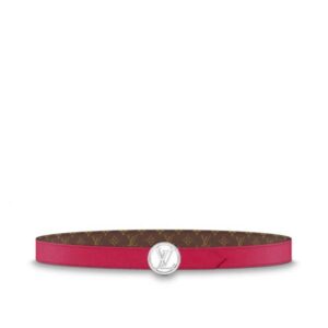 Replica Louis Vuitton M0056U LV Circle 25mm Reversible Belt 2