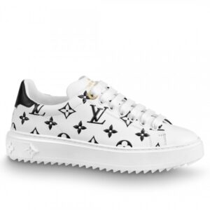 Replica Louis Vuitton 3D Monogram Flowers Time Out Sneakers