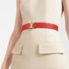 Replica Louis Vuitton Utility 35mm Belt Monogram Eclipse M0235V 2