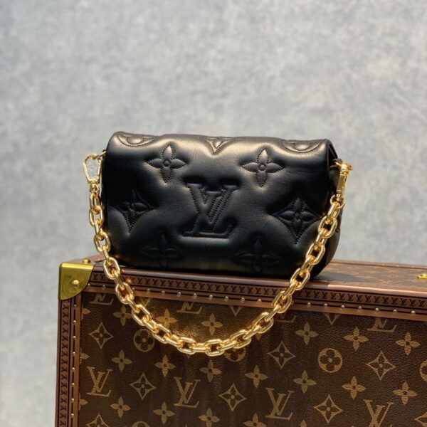 Replica Louis Vuitton Wallet on Strap Bubblegram LV M81398 3