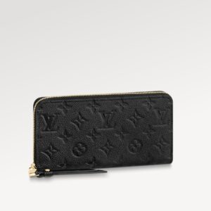 Replica Louis Vuitton Zippy Wallet Black LV M61864