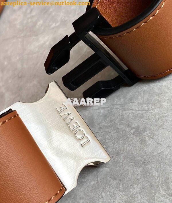 Replica Loewe Small Puzzle Bumbag In Classic Calfskin B510P35 Tan 7