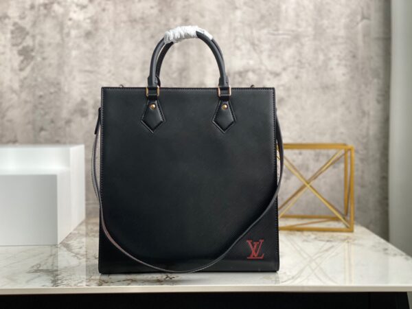 Replica Louis Vuitton Sac plat PM LV Black Bag M58658 2