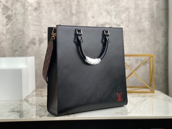 Replica Louis Vuitton Sac plat PM LV Black Bag M58658 3