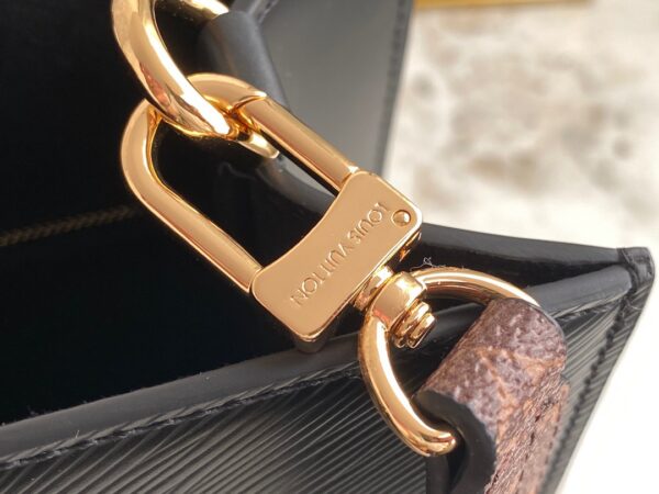 Replica Louis Vuitton Sac plat PM LV Black Bag M58658 7