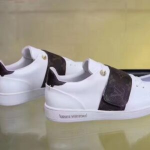 Replica Louis Vuitton Frontrow Sneaker In Leather And Monogram 2