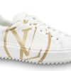 Replica Louis Vuitton Gold Time Out Sneakers