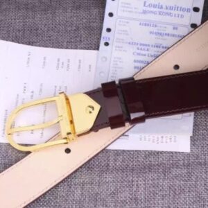 Replica Louis Vuitton Comete Belt Monogram Vernis M9480V 2