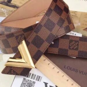 Replica Louis Vuitton Essential V Belt Damier Ebene M9020V 2