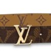 Replica Louis Vuitton M9608W LV Initiales 40MM Belt 2