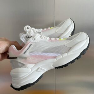 Replica Louis Vuitton Run 55 Sneakers In White Materials 2