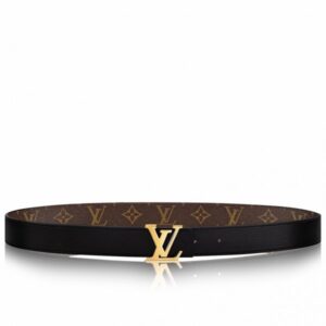 Replica Louis Vuitton LV Initiales 30MM Reversible Belt Monogram M9453T 2