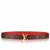 Replica LV M0040Q Louis Vuitton Reverso 40MM Reversible Belt