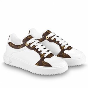 Replica Louis Vuitton Time Out Sneakers In Monogram Leather 2