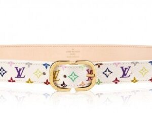 Replica Louis Vuitton Mini 25MM Belt Monogram Multicolor M9585W