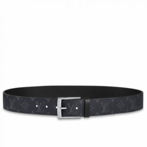 Replica Louis Vuitton Downtown 40mm Belt Monogram Eclipse M0375V