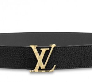 Replica Louis Vuitton Gold Damier LV 40MM Reversible Belt M0333V