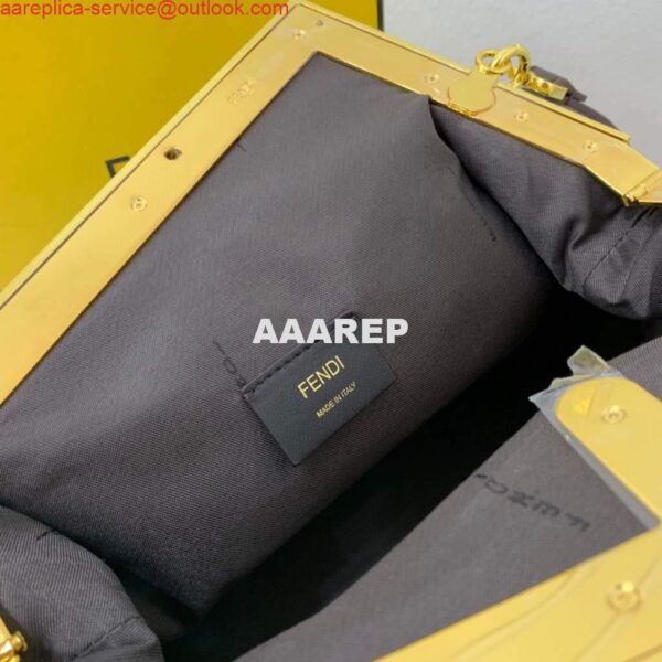 Replica Fendi FIRST Medium Bag Dark Green FF bag 8BP127 8