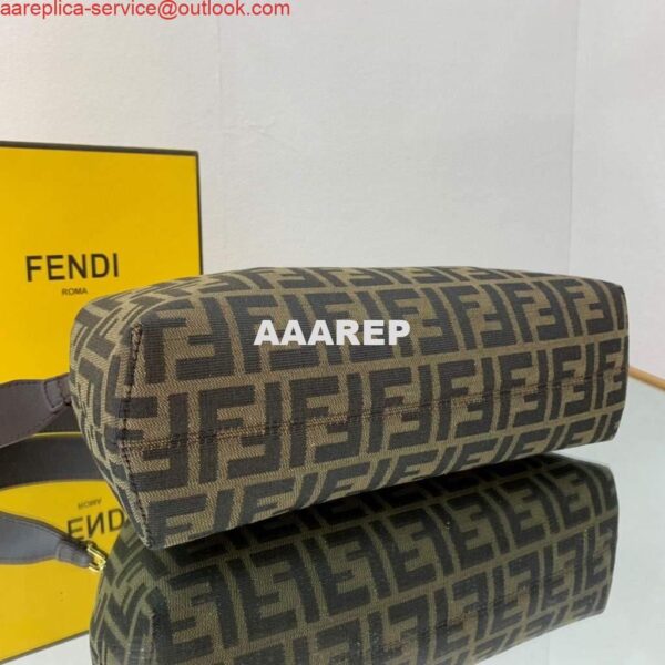 Replica Fendi FIRST Medium Bag Dark Green FF bag 8BP127 10