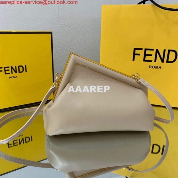 Replica Fendi FIRST Small Bag 8BP129 Light Pink Leather