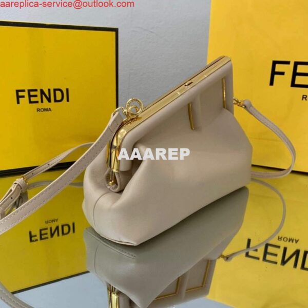 Replica Fendi FIRST Small Bag 8BP129 Light Pink Leather 2