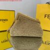 Replica Fendi First Small Sheepskin Bag 8BP129 Brown