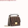 Replica Fendi Kani 0508L Shoulder Bag Black