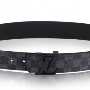 Replica Louis Vuitton LV Initiales Belt Damier Graphite M9808S